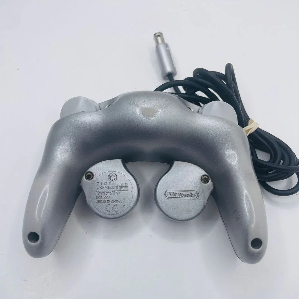 OEM Platinum Silver Nintendo GameCube Wired GC Controller DOL-003
